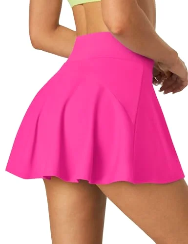 Ewedoos Pleated Golf Skort with Shorts