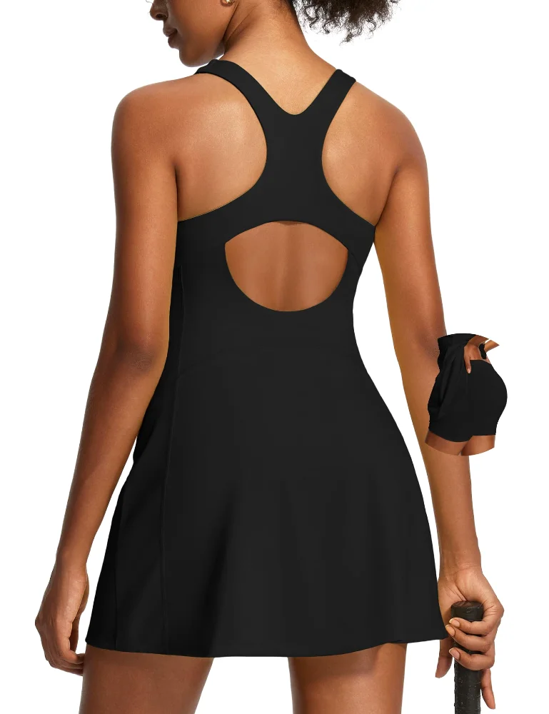 Ewedoos Easy Peezy Square Neck Tennis Dress