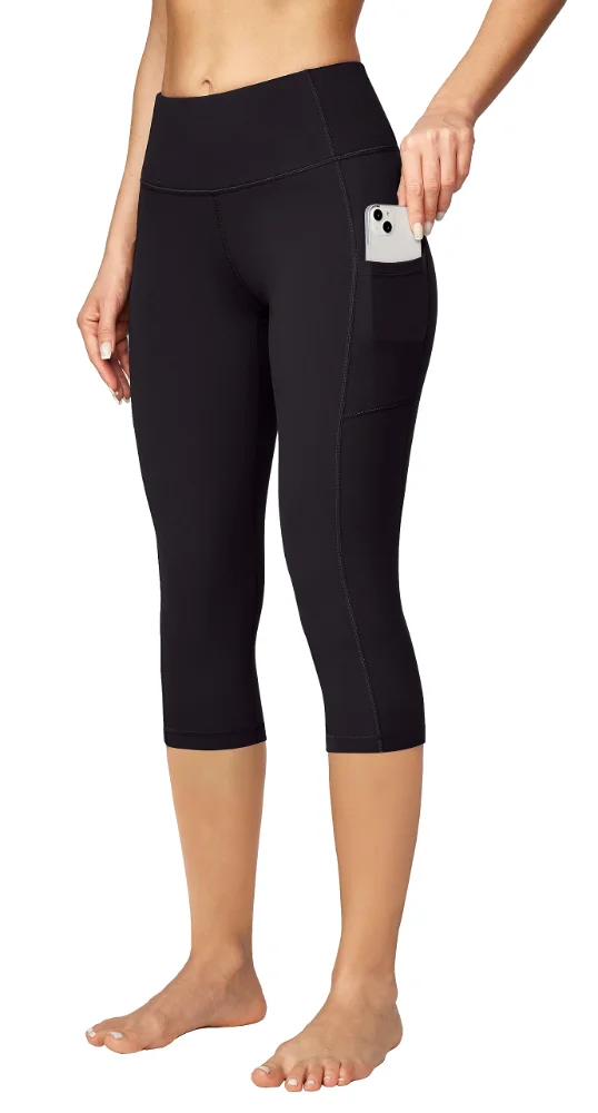 Ewedoos Capri Leggings with Pockets
