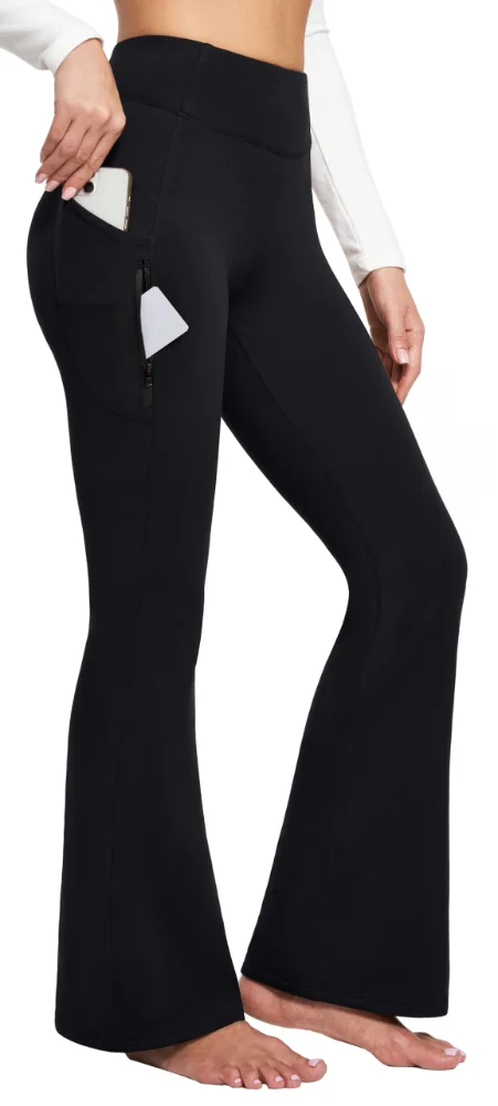 Ewedoos Fleece Lined Flare Pants, Water-Resistant