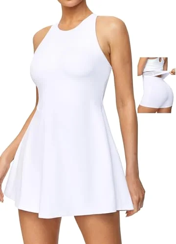 Ewedoos Tennis Dress with Shorts Underneath, Easy Peezy