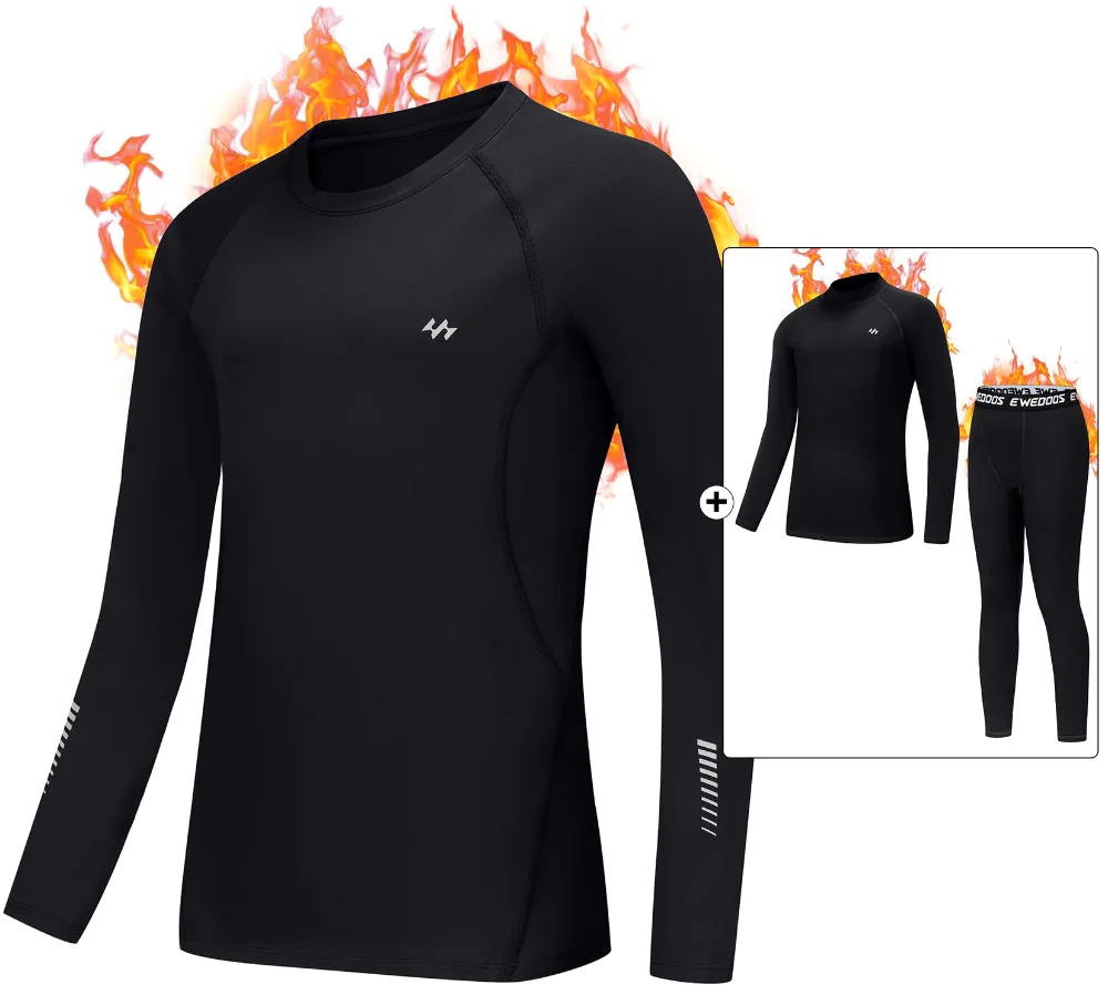 Ewedoos Boys’ Thermal Underwear Set