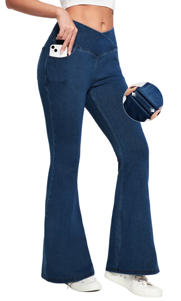 Ewedoos Flare Bell Bottom Jeggings